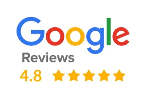 Our 4.8 Google Rating