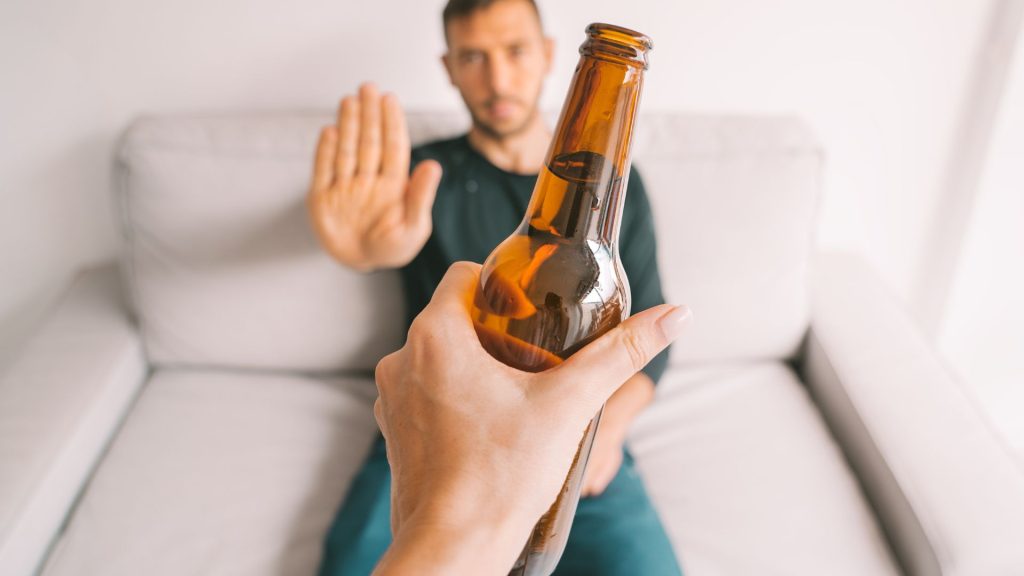 Treatment for his Alcoholism