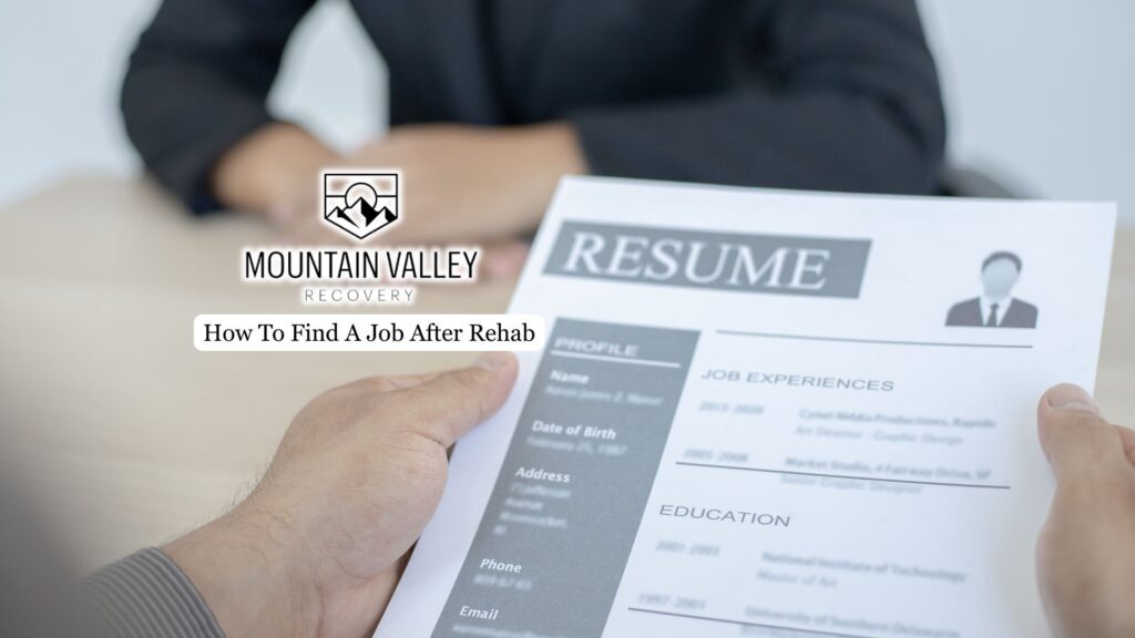 How To Find a Job After Rehab 6 second chance employment