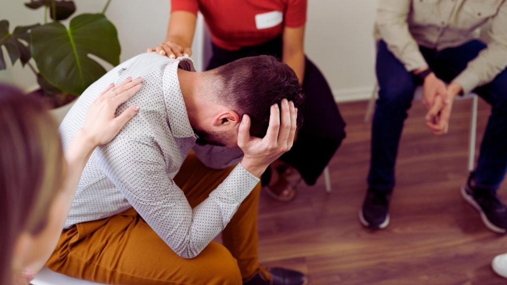 Family Member in Group Addiction Therapy for Families