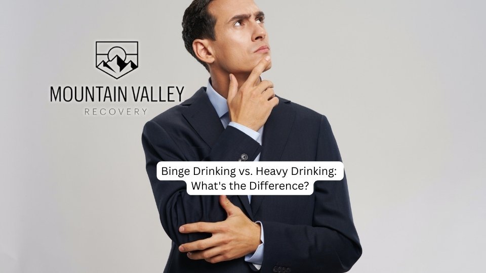 Binge Drinking vs. Heavy Drinking comes down to how quickly it is consumed