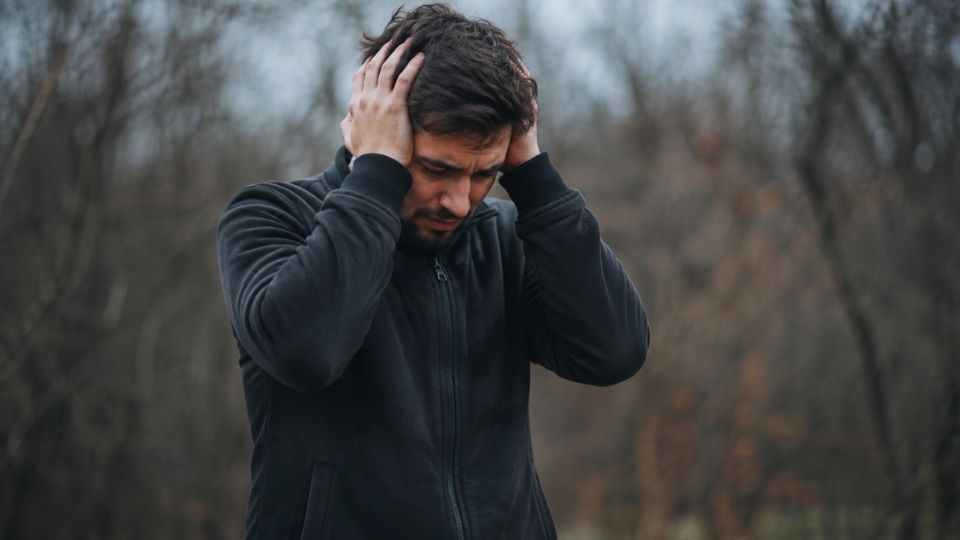 What Is Galaxy Gas hero image of a man dealing with addiction.